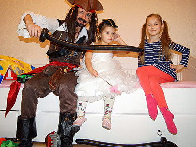 Пираты на детский День Рождения
